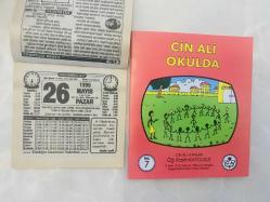 26 Mayıs 1996 hediyelik orijinal Türkiye gazetesi takvim yaprağı (Cin Ali kitabı hediyeli:)