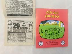 29 Mayıs 1996 hediyelik orijinal Türkiye gazetesi takvim yaprağı (Cin Ali kitabı hediyeli:)