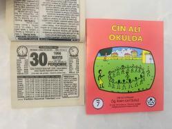30 Mayıs 1996 hediyelik orijinal Türkiye gazetesi takvim yaprağı (Cin Ali kitabı hediyeli:)