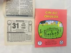 31 Mayıs 1996 hediyelik orijinal Türkiye gazetesi takvim yaprağı (Cin Ali kitabı hediyeli:)