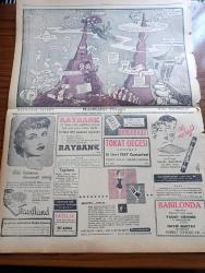 Ulus Gazetesi - 14 Mart 1957 - Hüseyin Cahit Yalçın - Devletkuşu Yazan Orhan Kemal Yazı Dizisi - İsmet İnönü İstanbul'da - Gazze'nin İdaresi Mısır'a Devroluyor - Türkiye Köylü Partisi Bir Tebliğ Yayınladı - Gazze İsrail Telefon Hattı Halk Tarafından İmha Edildi - Eisenhower'in Ortadoğu Meselelerine Dair Demeci - Tıp Bayramı Bugün Törenle Kutlanacak - Ordu Takımımız İtalya'ya Bir Golle Kaybetti - Kıbrıs'ta Azılı Bir EOKA'cı Yakalandı - Suriye'de Petrol Pompaları Tekrar Tamir Edilmeyecek Devlet Demir Yolları Lokavtı - Rock And Roll Liberace Yazan İlhan K. Mimaroğlu - Güney Doğu Asya'da Komünizmle Savaş - Beş Hasta Var Büyük Türk Filmi Başrolde Muzaffer Tema Nedret Güvenç - Arap Milliyetçiliği Ve Türkiye Yazan Bülent Ecevit - Yakup Kadri Karaosmanoğlu - Cep Tiyatrosu Yazan Orhan Kemal - Bugün Lider Ankaragücü Lig Altıncısı Yolspor İle Oynuyor - Okyayüz Kupası Boks Maçları - Silviya Kobay'ın Hikayesi Çizgi Roman - Baykara Hz. Süleymanın Taşı Çizgi Roman - Ankara Makarnası - Haftanın İzleri