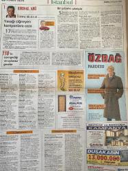 SABAH İSTANBUL GAZETESİ -28 Kasım 1997 -Erdal Bilallar-Ramazan yazgan-Filiz Güler-Şenol Bayraktar-Kemal Yıldırım-baymak-goldline-Yerebatan sarnıcı çökecek--Özbağ pardesü-eczaneler-rezervasyon-önemli telefonlar-Papen-Çağın mutfak ve banyo-118 BilinmeyenNumaralar servisi-Capitol’de Hizmet veren mağazalar-Orkapsan-Leyla Çelikezen güzellik ve estetik merkezi-Gülcan Demirci-Berna Laçin—Cihan Ünal—Esra Akkaya— Çelik-Selami değirmenci -çanta belediye başkanı Tahir Sert-Dengiz inşaat-Şile Belediye başkanı secaattin Güney-adalar Belediye başkanı Can Esen-Selimpaşa belediye başkanı Ahmet yağcıoğlu-Öznur fidan