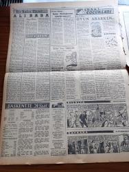 Ulus Gazetesi - 13 Mart 1957 - Devletkuşu Yazan Orhan Kemal Yazı Dizisi - Hüseyin Cahit Yalçın - İsmet İnönü İzmir'den İyi İntibalarla Ayrıldı - Truman Doktrini Dün Kutlandı - Suriye Bize Nota Vermiş Değildir - Erzurum'un Kurtuluşu Kutlandı - Ordu Takımımız Bugün İtalya İle Karşılaşıyor - Yeni Dünya Çizen Yurdakul Mehteroğlu - Başkentte Çok Başıboş Köpek Var - Rusya Suriye Ve Mısır'a Bol Silah Gönderiyor - Yakup Kadri Karaosmanoğlu - İran Şahı Hacı Olacak - Bağdat Paktı Ve Eisenhower Doktrini Yazan Bülent Ecevit - Bir Kadın Olarak Yazan Sevgi Batur - Selim Sırrı Tarcan - Silviya Kobay'ın Hikayesi Çizgi Roman - Baykara Hz. Süleymanın Taşı Çizgi Roman - Ankara Makarnası - Bahattin Esendemir Gecesi - Abdullah Yüce - Şehrazat - Sevim Tanürek - Özcan Tekgül - Tokalon Kremi - Koç Otobüsleri - Stil Kunduraları - Muhabank - Terzi İrfan Baydar - Beyoğlu Mobilya - Muzaffer Tema - Nedret Güvenç - Beş Hasta Var Büyük Türk Filmi - Settar Körmükçü