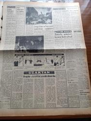 Ulus Gazetesi - 12 Mart 1957 - Devletkuşu Yazan Orhan Kemal Yazı Dizisi - Hüseyin Cahit Yalçın - İsmet İnönü Yeni Devir Açılmalı Dedi - CHP İzmir Kongresinde Demokrat Partililer de Hazır Bulundu - Gazze Bölgesinde Durum Çok Karışık - Truman Doktrinin Yıldönümü - Alman Viola Virtüözü Ankara'da - Merzuka Akçam Tevkif Edildi - Kasım Gülek'in Duruşması Tekrar Başlıyor - Kocakarı Soğukları Başladı - Tiyatro Köşesi A. Cemal Arı - Atom Denemeleri Ve Japonya - Araplar ve İsrail Karşısında Amerika Yazan Bülent Ecevit - Yakup Kadri Karaosmanoğlu - Kanser Gittikçe Artıyor - Irak Petrolleri Suriye'ye Doğru Akmaya Başladı - Köylüler Türk Hava Kurumu'nu Sever - Suriye Çekoslovakya'dan Silah Alıyor - Silviya Kobay'ın Hikayesi Çizgi Roman - Baykara Hz. Süleymanın Taşı - Ölen Adam Çeviren Bilge Karasu - Beş Şampiyondan Dördüncüsü İki Yıllık Boksör Gültekin Yalçınkaya - Milli Takımın Macaristan'la Rövanşı 24 Kasım'da - Ankara Makarnası - B Milli Takımı Nihayet Açıklandı - Futbolda Peru Ekvator'u Yendi
