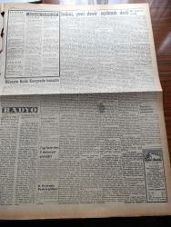Ulus Gazetesi - 12 Mart 1957 - Devletkuşu Yazan Orhan Kemal Yazı Dizisi - Hüseyin Cahit Yalçın - İsmet İnönü Yeni Devir Açılmalı Dedi - CHP İzmir Kongresinde Demokrat Partililer de Hazır Bulundu - Gazze Bölgesinde Durum Çok Karışık - Truman Doktrinin Yıldönümü - Alman Viola Virtüözü Ankara'da - Merzuka Akçam Tevkif Edildi - Kasım Gülek'in Duruşması Tekrar Başlıyor - Kocakarı Soğukları Başladı - Tiyatro Köşesi A. Cemal Arı - Atom Denemeleri Ve Japonya - Araplar ve İsrail Karşısında Amerika Yazan Bülent Ecevit - Yakup Kadri Karaosmanoğlu - Kanser Gittikçe Artıyor - Irak Petrolleri Suriye'ye Doğru Akmaya Başladı - Köylüler Türk Hava Kurumu'nu Sever - Suriye Çekoslovakya'dan Silah Alıyor - Silviya Kobay'ın Hikayesi Çizgi Roman - Baykara Hz. Süleymanın Taşı - Ölen Adam Çeviren Bilge Karasu - Beş Şampiyondan Dördüncüsü İki Yıllık Boksör Gültekin Yalçınkaya - Milli Takımın Macaristan'la Rövanşı 24 Kasım'da - Ankara Makarnası - B Milli Takımı Nihayet Açıklandı - Futbolda Peru Ekvator'u Yendi