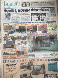 SABAH İSTANBUL GAZETESİ -22 Kasım 1997 -Erdal Bilallar-Ramazan yazgan-Filiz Güler-Şenol Bayraktar-Kenan erçetingöz-Ertan Ünal—Bataş—Refik Durbaş-Seyran-eczaneler-Metin madencilik-Pimapen-Arte mobilya-Soytürk Ferforje-fotoğraftaki yeri biliyorsanız bizi arayın-İtalyan Bvlgari Şimdi İstanbul-kiler hipermarketleri-Akcor klima ve hava temizleme sistemleri-daki optik-Harey winston Koleksiyonu geliyor-Salim yavaşoğlu-Condor carpets-Mispak-Prestige moda kursu-peteks center—Müteahhit Kamil ergeç-muhtar Cafer bayar-Murat keklik—İstanbul otomobil kulübü—gürsoylar— Sayınlar inşaat-Continent-Telefon-rezervasyonlar-Gözde Ufuklar dershanesi-optik grup-maestro İngilizce-Sultanahmet tarihi Halk köftecisi Selim usta-Aysun Kocatepe-Ali Kocatepe-Emine akkuzu-Modi San mobilya-esmer mobil