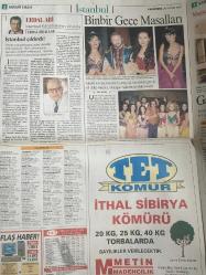 SABAH İSTANBUL GAZETESİ -20 Kasım 1997 -Erdal Bilallar-Ramazan yazgan-Filiz Güler-Şenol Bayraktar-Kenan erçetingöz-recep Tayyip Erdoğan-trafik müdürü Murat Kurt- Dr. Özcan Köknel-Ali Şen-Goldline-veli göçer arsa ofisi-binbir gece masalları-müşfik Kenter-Meltem cumbul-Candan Erçetin-Metin madencilik--eczaneler-Cyberacademy-Galleria-Kafkas ağaç ürünleri-İstanbul sağlık rehberi-Orfiz-Sefa klinik-Teşvikiye estetik-Kontakt lens-Akupunktur ve ağrı tedavi merkezi-Ege göz Kliniği- Lazermed-Derma Dr.Nilgün özkan yönten-Gürsoylar-Maestro ingilizce kursu-Önemli telefonlar—rezervasyon-sevgi Yazıcı—turkuaz topluluğu—nurten ertuğ—Murat Keklikçi—boyut otomotiv