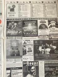 SABAH İSTANBUL GAZETESİ -12 Kasım 1997 -Erdal Bilallar-Ramazan yazgan-Filiz Güler-Şenol Bayraktar-jeofizik mühendisleri odası başkanı Oğuz Gündoğdu-halk ekmeğinin ilçelere göre ekim ayı satışı-İsmail Baştuğ-otopark mafyası-Veli Göçer arsa ofisi-Kentbank şimdi mega Center’da-Özel şişli eğitim merkezi-Ericsson-Sayınlar inşaat-Side inşaat-Zekeriyaköy divan-Nurten Ertul-Ventuno-Soytürk Ferforje-Palkpen-Pimapen-Sevgi Yazıcı-Zeynep Kamiş-Dr. Cengiz Eruzun-Müjde Sakarya-Hamam-Sadri Alışık tiyatrosu-Allahaısmarladık Cumhuriyet-cehennemden daha sıcak Volcano-Bir İstanbul masalı-beyaz stand up-sinemada ne izlenir-bu filmi görmüştüm--önemli telefonlar--nöbetçi eczaneler-İstanbul güzellik merkezi-rezervasyon-İstanbul’daki Kastamonulular dernek başkanı Eyüp Sabri Atay-Asena güzellik salonu-Techno gym-Nurten güzellik salonu-Naturel estetik merkezi-Estemed Center-Nemel kozmetik-Serdar Ortaç-Nurseli İdiz—Nejdet Çokan-İstanbul otomobil kulübü-Starduş-Sürat yayınları-