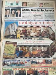 SABAH İSTANBUL GAZETESİ -8 Kasım 1997 -Erdal Bilallar-Ramazan yazgan-Filiz Güler-Şenol Bayraktar-Erol Evgin-Belediye altyapı koordinasyon ve planlama daire başkanı Mustafa Ilıcalı-Bülent İpek-Cemil İpekçi-Mehmet Cengiz-Ekin Cengiç-Faruk Cengiç-İpek Cengiç-Hayati kılıç-doktor Sercan—Nina ricci-seyran-Özbağ pardesü-İyibaş mobilya-ayşegül Çocuk yuvası-Soytürk Ferforje-Ege Penn-Özlem odabaşı bale kursu-hıncal Uluç-eczaneler-önemli telefonlar-İzmirli kürk Sarayı-Ekşioğlu akkent Gürpınar evleri-prestij moda kursu-özel Şişli eğitim merkezi-Sultanahmet tarihi Halk Köftecisi Selim Usta-Bülent tavlı—Ergün kıspet-beğendik alışveriş-cehennemden daha sıcak Volcano-Hamam-Beyaz stand up-İstanbul sinemaları-Anaconda-Kakara kikiri-Hız tuzağı 2-Jodie foster-Bir İstanbul masalı-Jerusalem-Cihan Ünal-Can Gürzap-Cüneyt türel-Nebahat Koç-Su Yücel-Zeynep arabacıoğlu-Itır Karabataylıoğlu-Modisan mobilya-Değirmencioğlu mobilya-Kucur ticaret mobilya-Kolsan koltuk