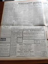 Ulus Gazetesi - 23 Şubat 1957 - Mecliste Bütçe Görüşmelerinin Üçüncü Günü - İçişleri Bakanı İle Osman Bölükbaşı Arasında Şiddetli Tartışmalar - Hani Devri Sabık Yaratılmayacaktı - Abdurrahman Fahri Ağaoğlu - Birleşmiş Milletler Siyasi Komisyonunda Kıbrıs Meselesi Karara Bağlandı  - Hüseyin Cahit Yalçın - Yunanistan'da Taşkınlıklar - Selanikte Öğrenciler Amerikan Haberler Bürosuna Hücum Ettiler - CHP Kars Milletvekili Sırrı Atalay'ın Duruşması - İsrail Meselesinde Amerika İle İngiltere Arasında Görüş Ayrılığı - Milli Gelir Ve Para Hacmi Yazan Namık Zeki Aral - Sinema Film Tenkitleri Haberler Yazan Adnan Ufuk - Şinasi Nahit Berker Hakkındaki Dava Karara Kaldı - Cezayir Fransa'ya Karşı Savaşa Devam Edecek - Montesi Davası Devam Ediyor - Dini Siyasete Alet Eden Vaiz Fevzi Boyer Mahkûm Oldu - Bayburt Kurtuluşunu Kutladı - Fay Temizleme Tozu - Michael Kidd'in İlk Rejisörlüğü - Fenerbahçe İlk Maçını Bugün Güneşspor İle Yapıyor - İtalya Ordu Takımı Dün 10 Gazeteci İle Birlikte Geldi