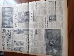 Ulus Gazetesi - 16 Şubat 1957 - Şemseddin Günaltay'ın Konferansı Yasak Edildi - Kasım Gülek Mükerrem Sarol Davası - Seçim Kanunu Hakkında Meclis'te Dünkü Tartışmalar - Mahkum Ve Mevkufların Saçlarının Kesilmesi - İşletmeler Bakanı Samet Ağaoğlu Türkiye'de Artık Hayat Pahalılığı Yoktur Dedi - Elmadağ'da Bir Barut Fabrikasında İnfilakte Bir İşçi Öldü 3 İşçi Ağır Yaralandı -  Milli Gelir Ve Para Hacmi Yazan Namık Zeki Aral- Hicret Canbazoğlu - İzciliğin 45. Yıldönümü - Sege Asansörleri - Ahmet Şükrü Esmer - İzmir Vapuru Yüzdürülebilir - Zenciler Washington Üzerine Yürüyecekler - Profesör Eric Frank'ın Cenazesi Kaldırıldı - Franco Düşecek Mi - Amerikan Alman Sanayi Arasında İşbirliği - Silviya Kobay'ın Hikayesi Çizgi Roman - Tek Seçici Eşfak Aykaç Milli Namzetleri Dün Açıkladı - Turgay Şeren - Naci Erdem - Metin Oktay - Güreş Kaidelerinde Değişiklik - Fenerbahçeli Şeref Eskişehir'e De Gitmedi- Adalet Emniyetle Oynuyor - Yolspor - Amerika'da Basketbol Neticeleri