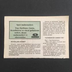 26 ŞUBAT 1997 -TAKVİM YAPRAĞI-DOĞUM GÜNÜ HEDİYESİ-HUZUR TAKVİMİ,2.OSMANIN TAHTA ÇIKIŞI,1618,ERZİNCANIN KURTULUŞU,1918,FIRTINA,ÇOCUĞUNUZA İSİM,BÜYÜKLERE HÜRMET,KAYBEDECEK ZAMAN YOK