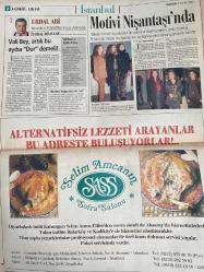SABAH İSTANBUL GAZETESİ -2 Kasım 1997 -Erdal Bilallar-Ramazan yazgan-Filiz Güler-Şenol Bayraktar-İski Mehmet Şentürk-Mustafa kurt-Hıncal uluç-Veli göçer arsa ofisi-Ultradec-Uğur Mumcu-Selim amcanın sofra salonu-zirve doğa sporları-Mispak çamaşır yıkama evi-Alpay gym-Şebnem Demir-Grazia-Ekşioğlu akkent Gürpınar evleri-göz grup optik mağazaları-beyaz stand-İstanbul sinemaları-bazıları sağ kaldı-beşinci güç-hız tuzağı 2-Bean-Jerusalem-Ventuno-Anaconda-Özkan Binol-Özlem odabaşı bale kursu-İzmirli kürk sarayı-Bilsis-hamam-Kakara kikiri—Sezen Aksu-Uğur Yücel-bu filmi görmüştüm-şakacı Çocuklar kampta--istasyon sanat merkezi-bir İstanbul masalı-nöbetçi eczaneler-telefonlar-rezervasyon-mavi bisiklet çocuk kulübü-ilk umut açık Öğretim ve bilgisayar kursları-Özel Şişli eğitim merkezi- Garden mobilya-Artem mağazaları-Kolsan koltuk