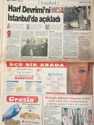 SABAH İSTANBUL GAZETESİ -2 Kasım 1997 -Erdal Bilallar-Ramazan yazgan-Filiz Güler-Şenol Bayraktar-İski Mehmet Şentürk-Mustafa kurt-Hıncal uluç-Veli göçer arsa ofisi-Ultradec-Uğur Mumcu-Selim amcanın sofra salonu-zirve doğa sporları-Mispak çamaşır yıkama evi-Alpay gym-Şebnem Demir-Grazia-Ekşioğlu akkent Gürpınar evleri-göz grup optik mağazaları-beyaz stand-İstanbul sinemaları-bazıları sağ kaldı-beşinci güç-hız tuzağı 2-Bean-Jerusalem-Ventuno-Anaconda-Özkan Binol-Özlem odabaşı bale kursu-İzmirli kürk sarayı-Bilsis-hamam-Kakara kikiri—Sezen Aksu-Uğur Yücel-bu filmi görmüştüm-şakacı Çocuklar kampta--istasyon sanat merkezi-bir İstanbul masalı-nöbetçi eczaneler-telefonlar-rezervasyon-mavi bisiklet çocuk kulübü-ilk umut açık Öğretim ve bilgisayar kursları-Özel Şişli eğitim merkezi- Garden mobilya-Artem mağazaları-Kolsan koltuk