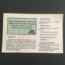 13 MART 1997 -TAKVİM YAPRAĞI-DOĞUM GÜNÜ HEDİYESİ-HUZUR TAKVİMİ,BEDİR SAVAŞI 624,HASANKALE VE PASİNLERİN KURTULUŞU,1918,6.8 ŞİDDETİNDEKİ ERZİNCAN DEPREMİ 1992,ÇOCUĞUNUZA İSİM,TEMBELLİK,ŞİFALI BİTKİLER,AFFETMEK