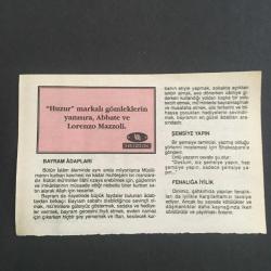 21 NİSAN 1997 -TAKVİM YAPRAĞI-DOĞUM GÜNÜ HEDİYESİ-HUZUR TAKVİMİ,MUHAMMET İKBALİN VEFATI 1928,ÇOCUĞUNUZA İSİM,BAYRAM ADAPLARI,ŞEMSİYE YAPIN,FENALIĞA İYİLİK
