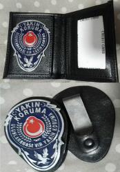 2AD VİP YAKIN KORUMA ROZETLİ CÜZDANI+KEMER ROZETİ SATINAL-SADECE YAKIN KORUMA KIMLIK KARTLI PERSONEL SATIN ALABILIR-SIVILE SATILMAZ.!!