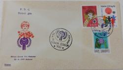 1979 DÜNYA ÇOCUK YILI FDC İLK GÜN ZARFI KAMER'İN 2RR1R NADİRDİR