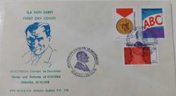 1978 ATATÜRK'ÜN ESERLERİ VE DEVRİMLERİ FDC İLK GÜN ZARFI 4ÖÖ1U NADİRDİR
