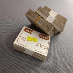 Vintage... Koleksiyonluk, Bakkal Fiyat Etiketi Kartonu.