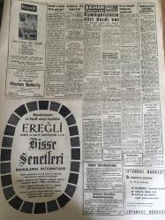 YENİ SABAH GAZETESİ 9 NİSAN  1961 YIL :23 SAYI :7928---İnönü ,CHP 'lilere itidal tavsiye etti ---İskenderun  dan 4 kişi daha nezarete alındı --Topkapı da bir çocuğu ezen  şoför  firar etti --Demiryolu işçileri de  idareden  şikayetçi --Yassıada dün 1  şahit dinlendi --Kemal Aygün İzmit de altı ay  hapse mahkum ---Hasbi Bey Ağladı :Siyavuşgil ----Sinema :Dolandırıcılar  Şahı, Ölüm Peşimizde ,Acı Tebessüm ---Beşiktaş ,Şekerhilal den  rövanşı farklı aldı :4-0---Beykoz PTT den 2 puanı  güç aldı --Adana D.Spor son 20 dakika da yenildi :2-1---Galatasaray  bugün Apollon  ile  oynuyor --