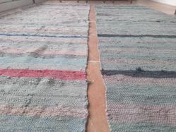 Eski el dokuması kilim, yolluk ( 2 adet )  (270cm x 78/80cm)  (266cm x 75/76cm)