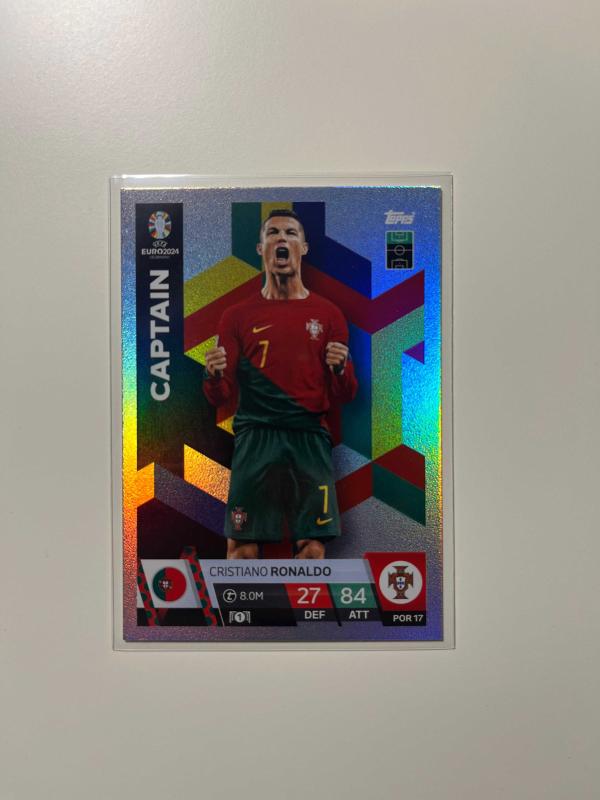 Antika - Topps UEFA Euro 2024 Match Attax POR17 Cristiano Ronaldo