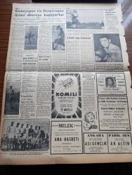 Ulus Gazetesi - 13 Şubat 1957 - Hüseyin Cahit Yalçın - İsmet İnönü Metin Toker'i Dün de Göremedi - Sovyet Rusya Orta Doğu için Yeni Teklifte Bulundu - CHP Genel Sekreteri Kasım Gülek'in Metin Toker'e Telgrafı - İlk Macar Mülteci Kafilesi Dün Geldi - Türkiye Milliyetçi Çin Kültür Anlaşması - Hazine Hissine Dair Tasarı Komisyonda Tartışmalara Yol Açtı - Yakup Kadri Karaosmanoğlu Köşe Yazısı - Saman Yüklü Kağnı Yazan Fikret Otyam Yazı Dizisi- Üniversitesi Hadisesi Ve Başbakan Yazan Doçent Doktor Muammer Aksoy - Sinemalarda Bağırmak Ve Islık Çalmak Yasak - Kahve Yerine Menengiç - Bir Yastıkta Piyesine Gösterilen Büyük Rağbet - Suriye'de Ordu Parlamentonun Partilerin Feshini İstiyor - Ölen Kim Öldüren Kim Bulgar Casusu Selmanof'un Maceraları - İngiltere Ağır Siklet Boks Şampiyonu Jeo Erskine - Güneşspor İle Demirspor İkinci Devreye Başlıyorlar - Fenerbahçe Ve Galatasaray Maçları Tehir Edildi - Komili Çamaşır Sabunu - Devlet Demir Yolları Takımı Fotoğrafı - Dansözler Kraliçesi Özcan Tekgül