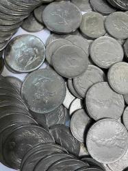 500 Adet 1950-1970 TC Dönemi 25 kuruş(100)-50 kuruş(100)-1(100)-2 1/2(100)5 (100)Lira Karışık farklı ve aynı tarihli Akmonital madeni paralar Kolleksiyonluk Ç/ÇA/ÇÇT/ÇT/T