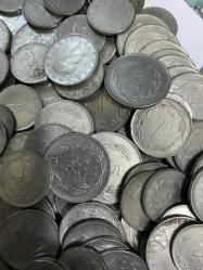 500 Adet 1950-1970 TC Dönemi 25 kuruş(100)-50 kuruş(100)-1(100)-2 1/2(100)5 (100)Lira Karışık farklı ve aynı tarihli Akmonital madeni paralar Kolleksiyonluk Ç/ÇA/ÇÇT/ÇT/T