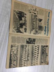 FOTOSPOR DERGİSİ - 12 AĞUSTOS 1969 - SAYI 153 - FİYATI 75 KRŞ - GALATASARAY - İSTANBULSPOR - MEHMET OĞUZ - PTT SPOR - DEMİR SPOR - CUMHUR BAHADIR - SABRİ KİRAZ - ES-ESLER SPOR - FENERBAHÇE YARIŞTA ÖNDE - CEM ATABEYOĞLU - 1969 SPOR TOTO SONUÇLARI - 1969 4,10,20 KOLONUK TAHMİNLERİ - TRABZON SPOR - İZMİR SPOR - ŞEKER SPOR - BALIKESİR SPOR - ÖZKAN KORKUTER - METİN GÖREN - SEZER DOĞAN - GÜNER SUNGURTEKİN - OSMAN ASLAN - BEŞİTAKŞIN BÜYÜK UMUTLAR BAĞLADIĞI NİHAT İLE GÜRAY
