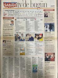 SABAH MELODİ GAZETESİ VE SABAH TELERAMA GAZETESİ -10 Aralık 1997 -Seda Kaya Güler-Christian Dior-Office 1 Superstore-Elif Ergu-Ahmet Altan-Çağla Şikel-Sothys-Şerif Ercan-Esra Öz-Basetti-Söyleyemedikleriniz-Orhan Kural-Dünya Kalemin Ucunda-Ah şu kocalar-Hale Pakcan-Mimi ile Muti-Patrıck Mc Donnel-Bizim Aile-Mort Walker-Dıck Browne-Marvın-Tom Amstrong-astroloji--Şöhret tuzağı--Süleyman Turan—Sezen Aksu-rezzan kiraz-Ankaralı Turgut-baba-İbrahim Tatlıses-Derya Tuna-Avni Kütükoğlu-Haluk kurtoğlu-Nur sürer-Mahmut hekimoğlu-Sevinç aktansel-Meltem pusat-ayrı dünyalar-Sanem Çelik--kara melek- Coşkun Aral-yorgun Savaşçı-Erdoğan sevgin--ahmet utlu-Kemal Sunal-İbo ile güllüşah-Wango’da Bir kadın-Cüneyt Arkın—mahkumum—oğlum için—kanun benim—Roseland-Sabah TV’de bugün-Av