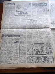 Ulus Gazetesi - 26 Ocak 1957 - Ortadoğu Planı Büyük Bir Çoğunlukla Kabul Edildi - Saman Yüklü Kağnı Yazan Fikret Otyam Yazı Dizisi- Öğretmenlerin İntibak Kanunu Meclis'te Çıktı - Kazım Karabekir'in Ölüm Yıldönümü - Bükreş Karması Ankara'dan Geçti - Hindistan Cumhuriyeti'nin 10. Yıldönümü - Altın Siyasetimiz Yazan Namık Zeki Aral - Sinema Film Tenkitleri Haberler Yazan Adnan Ufuk - Pamukbank - Ahmet Şükrü Esmer - İngiltere'nin En Ünlü Otomobil Firması Piyasaya XK SS Jaguar Modelini Çıkarmıştır - Bir Koca Kedi İçin Karısından Ayrılıyor - Sibirya Mahkumları Çeviren Mehmet Eser- Silviya Yüzme Havuzunda Çizgi Roman - Baykara Hz. Süleymanın Taşı Çizgi Roman - Ölen Kim Öldüren Kim Bulgar Casusu Selmanof'un Maceraları Yazı Dizisi - İngiliz Milli Takımının Eski Santraforu Tommy Lawton Bir Teklifi Reddetti - Esentepe Şarabı - Galatasaray'ın Bugünkü Çetin Maçı - Cumhuriyet Halk Partisi Ankara İl Balosu Ankara Palas Salonlarında
