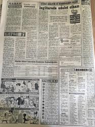 YENİ SABAH GAZETESİ 21 MART 1961 YIL :23 SAYI :7909----Cemal Gürsel ,Gümüşpala ile 40 dakika görüştü ---Bayram da 113 kişi nezarete alındı ---Çalışma Bakanı İşsizlik var ,dedi --Avrupa 'ya  sebze ihraç edilecek ---Eyüp Han  Türkiye den  Ayrıldı ----Kardeş Payı :Siyavuşgil ---İnönü Arap Dünyası ile Dostluk İstiyoruz Dedi ---Türkiye de 300 kişiye bir otomobil  düşüyor ---Petrol aramaları memnuniyet  verici ---Bayramı  ,Galatasaray  yenen Beşiktaş yaptı :2-0--Gençlerimiz  Bulgarlar karşısında güzel  oynayıp  galip  geldiler :  2-0----Beşiktaş dün  büyük takımdı ---Fenerbahçe  bayramdaki  iki maçını da kazandı ---2 Genç Milli Sakatlandı ---Göztepe Ş.Hilal  yenişemedi ---
