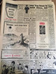 YENİ SABAH GAZETESİ 21 MART 1961 YIL :23 SAYI :7909----Cemal Gürsel ,Gümüşpala ile 40 dakika görüştü ---Bayram da 113 kişi nezarete alındı ---Çalışma Bakanı İşsizlik var ,dedi --Avrupa 'ya  sebze ihraç edilecek ---Eyüp Han  Türkiye den  Ayrıldı ----Kardeş Payı :Siyavuşgil ---İnönü Arap Dünyası ile Dostluk İstiyoruz Dedi ---Türkiye de 300 kişiye bir otomobil  düşüyor ---Petrol aramaları memnuniyet  verici ---Bayramı  ,Galatasaray  yenen Beşiktaş yaptı :2-0--Gençlerimiz  Bulgarlar karşısında güzel  oynayıp  galip  geldiler :  2-0----Beşiktaş dün  büyük takımdı ---Fenerbahçe  bayramdaki  iki maçını da kazandı ---2 Genç Milli Sakatlandı ---Göztepe Ş.Hilal  yenişemedi ---