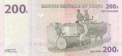 Kongo, 200 Frank, Çil, 2007 Yılı basımı