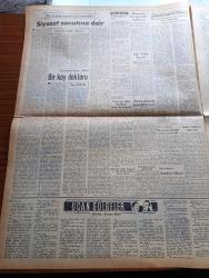Ulus Gazetesi - 17 Nisan 1950 - Hüseyin Cahit Yalçın - İsmet İnönü'nün Kabulleri - Ankara'da Dün Üç Cumhuriyet Halk Partisi Ocağı Daha İşe Başladı - Çukurova'da 1500 Traktör Çalışıyor - Milli Eğitim Kupası - Türk İngiliz Müzik Festivali - Maliye Bakanı İsmail Rüştü Aksal Evlendi - Kayseri'de İşçi Evlerinin Temeli Atıldı - Zonguldak'ta Demokrat Parti'nin Siyaset Oyunları - Uçan Gölgeler Yazan Server Bedi Yazı Dizisi - Fen Adamı Burhan Arif Ongun'un Kıymetli Bir İcadı - Uluğ İğdemir - İrtica Aklını Başına Alsın - Turizm Davası Ön Plana Alındı - Darüşşafaka'nın 77. Yılı - Tiyatro Atina'da 2 Hafta Yazan Lütfi Ay - Haftanın Filmleri - Yankee Paşa Yazan Edison Marshall Yazı Dizisi - Lüküs Hayat Sus Sinemasında - Müzeyyen Senar Işıl - Yaban Gülü Filmi Ulus Sinemasında - Galatasaray Vefa Fenerbahçe Beşiktaş Berabere Kaldı - İzmir At Yarışları - Maçlar Radyo İle Yayınlanmayacak - Bisiklet Yarışları