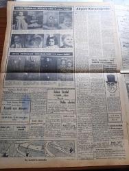 Ulus Gazetesi - 17 Nisan 1950 - Hüseyin Cahit Yalçın - İsmet İnönü'nün Kabulleri - Ankara'da Dün Üç Cumhuriyet Halk Partisi Ocağı Daha İşe Başladı - Çukurova'da 1500 Traktör Çalışıyor - Milli Eğitim Kupası - Türk İngiliz Müzik Festivali - Maliye Bakanı İsmail Rüştü Aksal Evlendi - Kayseri'de İşçi Evlerinin Temeli Atıldı - Zonguldak'ta Demokrat Parti'nin Siyaset Oyunları - Uçan Gölgeler Yazan Server Bedi Yazı Dizisi - Fen Adamı Burhan Arif Ongun'un Kıymetli Bir İcadı - Uluğ İğdemir - İrtica Aklını Başına Alsın - Turizm Davası Ön Plana Alındı - Darüşşafaka'nın 77. Yılı - Tiyatro Atina'da 2 Hafta Yazan Lütfi Ay - Haftanın Filmleri - Yankee Paşa Yazan Edison Marshall Yazı Dizisi - Lüküs Hayat Sus Sinemasında - Müzeyyen Senar Işıl - Yaban Gülü Filmi Ulus Sinemasında - Galatasaray Vefa Fenerbahçe Beşiktaş Berabere Kaldı - İzmir At Yarışları - Maçlar Radyo İle Yayınlanmayacak - Bisiklet Yarışları