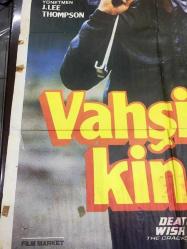 VAHŞİ KİN 4, ORİJİNAL SİNEMA AFİŞİ - Death Wish 4: The Crackdown, 1987, FİLM AFİŞİ / POSTERİ - BÜYÜK BOY - ORİJİNAL - 99 X 70 cm EBADINDA - Original Turkish Big Size Movie Poster - J. Lee Thompson, Brian Garfield, Gail Morgan Hickman, Charles Bronson, Kay Lenz, John P. Ryan, Perry Lopez, George Dickerson, Soon-Tek Oh, Dana Barron, Jesse Dabson, Peter Sherayko