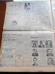Ulus Gazetesi - 4 Nisan 1949 - Profesör Doktor Yavuz Abadan Köşe Yazısı - Avrupa İktisadi İşbirliği İdaresinin Yıldönümünde Devlet Bakanı B. Nurullah Esat Sümer Bir Mesaj Yayınladı - Marshall Planından Yardım Kömür Havzamıza Bu Yıl On Milyon Dolar Sarfedilecek - Güreşçilerimiz 8 0 Galip Geldi - İsrail Ürdün Mütarekesi Dün İmzalandı - Bayındırlık Bakanı B. Şevket Adalan'ın Demeci Yeni Porsuk Barajı Vazifesini Yapmıştır - Kaçırılan Kızlar Yazan Gerard Fairlie Yazı Dizisi - - İsviçre Silahlı Bir Tarafsızlık Güdecek - Beşiktaş Vefa'yı 1 0 Yendi - B. Cevdet Kerim Nazilli Fahri Hemşehrisi Seçildi - Suriye Hükümeti Başkanı Albay Hüsnü Zaim De Komünistlere Aman Vermeyecek - Airmec İngiliz Radyoları - Mithat Fenmen Konseri - Austin Otomobil - Ahmet Aypar Türkiye Maraton Rekoru Kırdı - Suriye Milli Takımı Geliyor - Birinci Ve Üçüncü Küme Puan Cetveli - Mülkiye Kupası