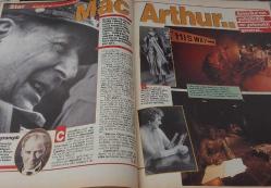 STAR DERGİSİ-STAR-DERGİ-9 MAYIS-1993-YIL:2-SAYI:82-KAPAK-FOTOĞRAF-RÖPORTAJ-MAGAZİN-SOSYETE-TARİH-BELGESEL-ASTROLOJİ-LIFESTYLE-TEDAVÜL-REN GEYİĞİ KANI-SEVİMLİ KOALALAR-DİNAZOR TURİZMİ-RAMBO-YERALTI-BİSİKLET TURU-ANITLAŞAN GENERAL-MAC ARTHUR-MICHELLE SACKS-RADISSON DIAMOND-SABİHA HANIM-PORTRE-SABİHA TANSUĞ-SİBİRYA-VAHŞİ-NENETLER-SYLVESTER STALONE-TOMAS FASULYACIYAN-ANTARES-PASİFİK CEPHESİ-TURGUT ÖZAL-KENAN EVREN-CORNWALL-MADEN OCAKLARI-