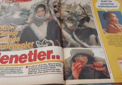STAR DERGİSİ-STAR-DERGİ-9 MAYIS-1993-YIL:2-SAYI:82-KAPAK-FOTOĞRAF-RÖPORTAJ-MAGAZİN-SOSYETE-TARİH-BELGESEL-ASTROLOJİ-LIFESTYLE-TEDAVÜL-REN GEYİĞİ KANI-SEVİMLİ KOALALAR-DİNAZOR TURİZMİ-RAMBO-YERALTI-BİSİKLET TURU-ANITLAŞAN GENERAL-MAC ARTHUR-MICHELLE SACKS-RADISSON DIAMOND-SABİHA HANIM-PORTRE-SABİHA TANSUĞ-SİBİRYA-VAHŞİ-NENETLER-SYLVESTER STALONE-TOMAS FASULYACIYAN-ANTARES-PASİFİK CEPHESİ-TURGUT ÖZAL-KENAN EVREN-CORNWALL-MADEN OCAKLARI-