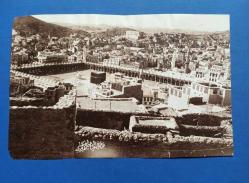 Nadir Mekke Fotoğrafı Erken Dönem Arap Fotografçı tarafından çekilmiş  Arkası Açıklamalı  18-12cm