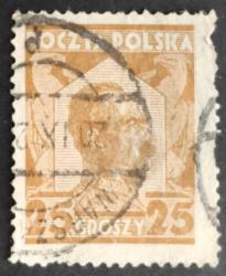 +++  POLONYA JOZEF PILSUDSKI   1928    25G     - DAMGALI