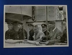 Almanya Adolf Hitler Litho baskı fotoğraf propaganda içerikli 12-8cm