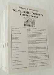 A.Ü. DİL VE TARİH - COĞRAFYA FAKÜLTESİ DERGİSİ / DTCF FAKÜLTE DERGİSİ, Sonteşrin 1942 – 2015 [69 ADET]
