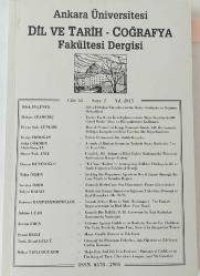 A.Ü. DİL VE TARİH - COĞRAFYA FAKÜLTESİ DERGİSİ / DTCF FAKÜLTE DERGİSİ, Sonteşrin 1942 – 2015 [69 ADET]