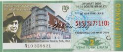 LOT.11 » Milli Piyango Bileti: 29 Mart 2006, G, (1/4) Dörtte Bir Bilet - Haldun Taner'in Doğumunun 90. Yıldönümü Anısına