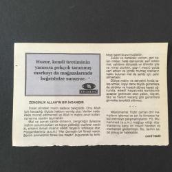 9 EKİM 1997 -TAKVİM YAPRAĞI-DOĞUM GÜNÜ HEDİYESİ-HUZUR TAKVİMİ,YANYA KALESİNİN FETHİ,1341,BELGRADIN 2.DEFA FETHİ,YAPRAK DÖKÜMÜ FIRTINASI,DÜNYA POSTA GÜNÜ,ÇOCUĞUNUZA İSİM,ZENGİNLİK ALLAHIN BİR İHSANIDIR