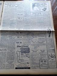 Ulus Gazetesi - 22 Mart 1949 - Cumhurbaşkanı İsmet İnönü'nün Dünkü Kabulleri - Tarım Bakanı Cavit Oral Bu Yılki Mahsul Durumu Şimdilik Endişe Verici Mahiyette Değil - Basın Yayın Yeni Teşkilat Kanunu - Peyami Safa Köşe Yazısı - Güreşçilerimizin İsveç'teki Zaferi - Kaçırılan Kızlar Yazan Gerard Fairlie Yazı Dizisi - Ehliyetsiz Ve Numarasız Bisikletler - İran Şahı Radyoda Bir Konuşma Yaptı - İskeçe'den 123 Mülteci Yurdumuza Sığındı - Harta Genel Müdürü Kadri Koray Amerika'ya Gitti - Berlin'de Ölüm Çeviren Orhan Veli Kanık - Filistin İçin Çarpıştığımız Günler Yazan M. Şevki Yazman Yazı Dizisi - Berlin'de Ölüm Çeviren Orhan Veli Kanık - Türkiye Avusturya Milli Maçına Dair - Ankara Santranç Şampiyonası - Yüksek Okullar Arası Maçlar - Cumhurbaşkanlığı Filarmonik Orkestrası - Ege Ve Efe Sabunları - Parla Emlak - Ankara Yayla Makarna - BIF Sanayi Fuarı - Kibarsil Çamaşırları Çabuk Temizler - Kurtuluş Eczanesi - Leyla Hüsnü - Yusuf Hüsnü - Sabite Tur Gülerman - Feyzi Aslangil - Kemani Haydar